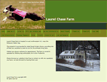 Tablet Screenshot of laurelchasefarm.com